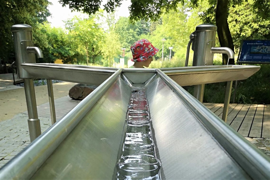 Wasserlehrpfad Mainova Frankfurt Bornheim