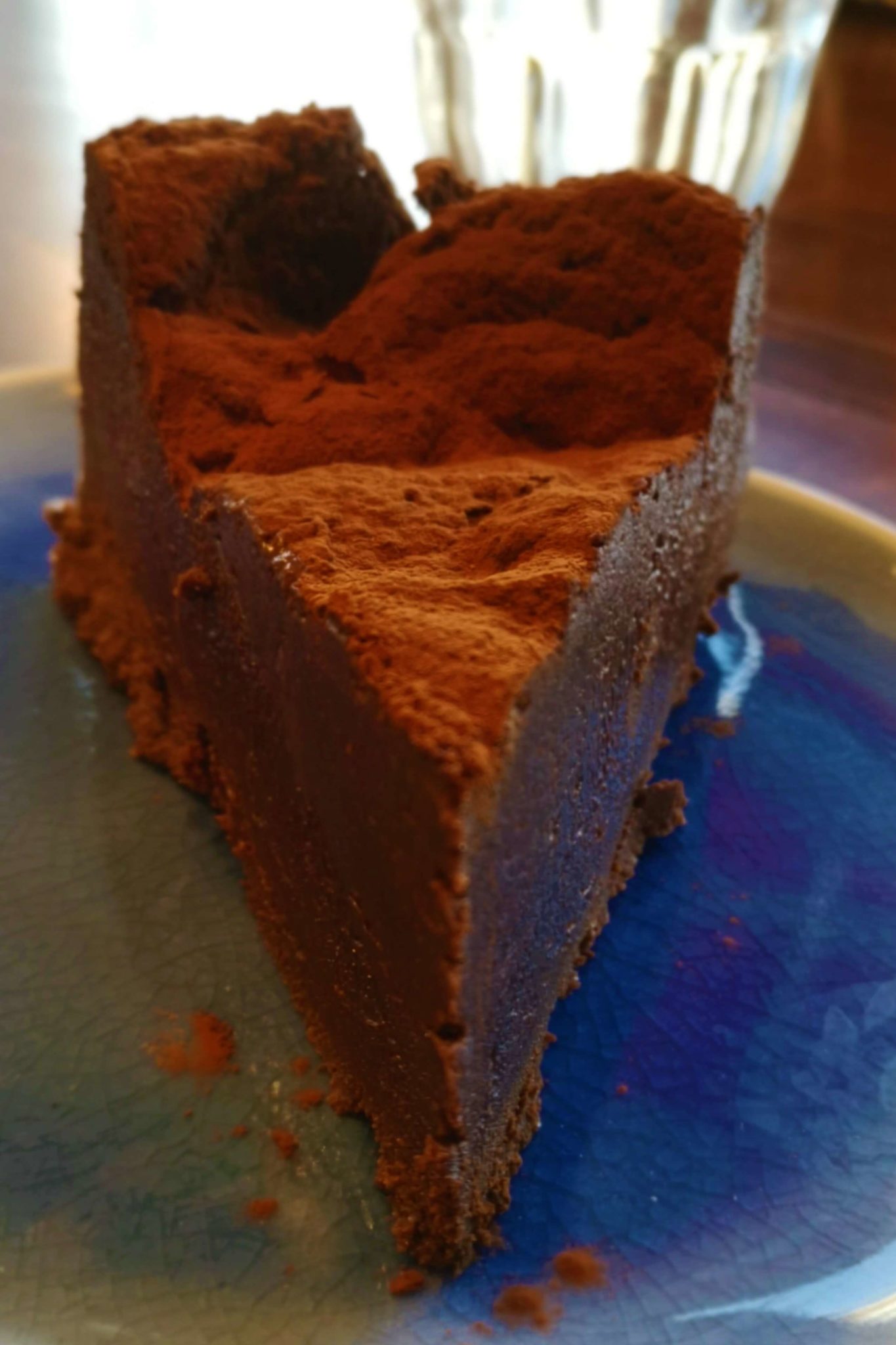 Ihr müsste den Schokokuchen im Café probieren