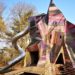 Das Highlight auf dem Abenteuerspielplatz in bad Nauheim