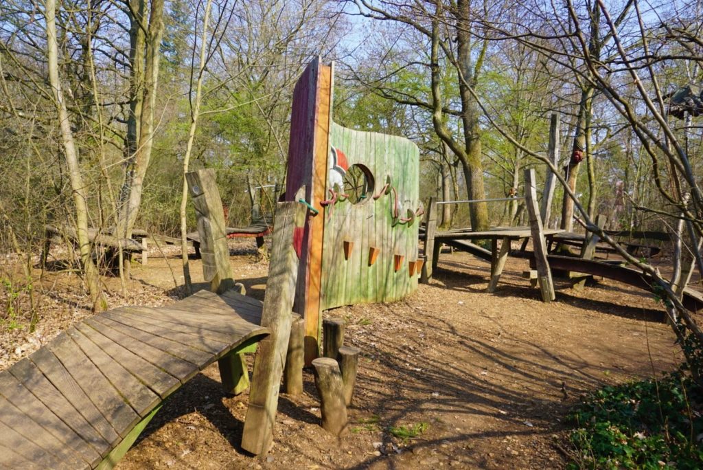 Abenteuerspielplatz Bad Nauheim Steg der Verzweiflung