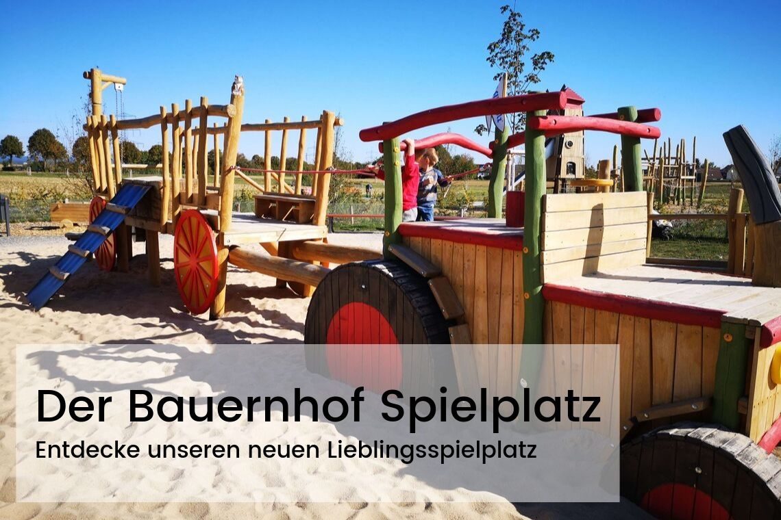 Traktor Bauernhof Spielplatz Riedberg