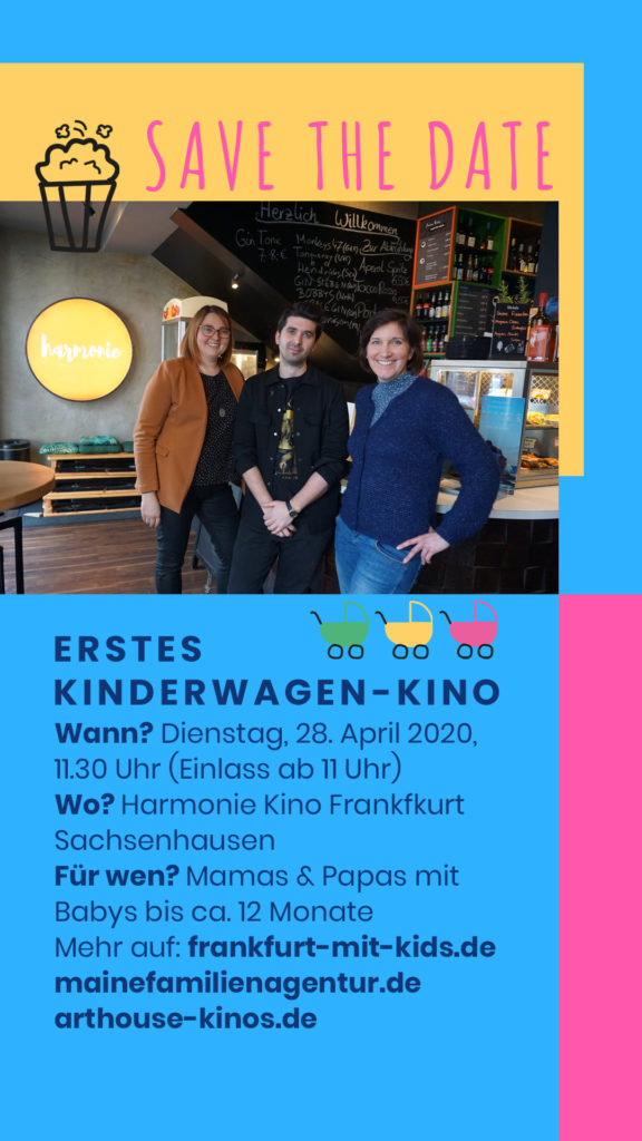 Save the Date Flyer Kinderagen-Kino