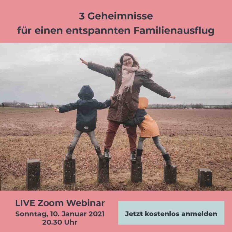 Webinar Entspannter Familienausflug