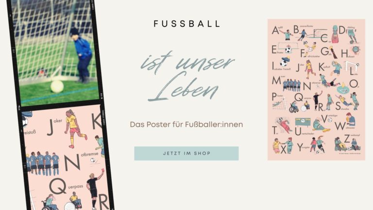 Fußball ABC Poster