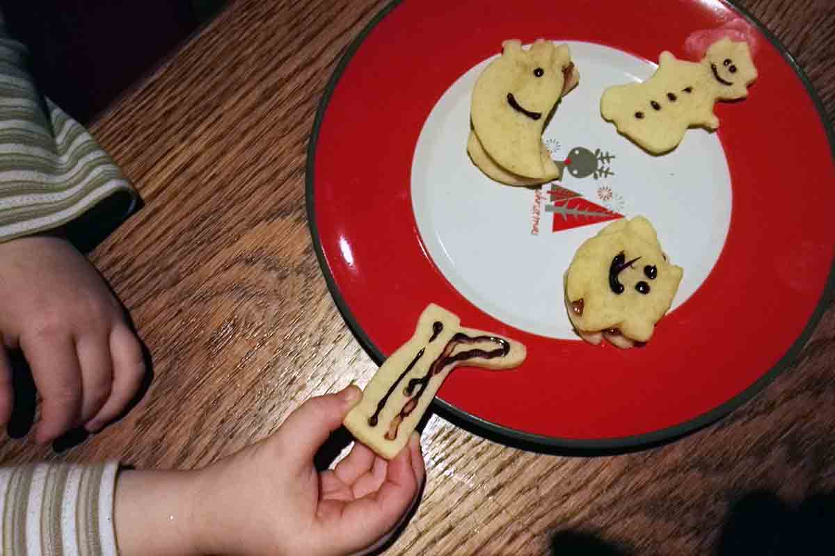 Plätzchen backen