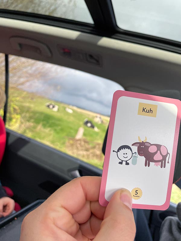 Unterwegs mit Kindern - Kartenspiel