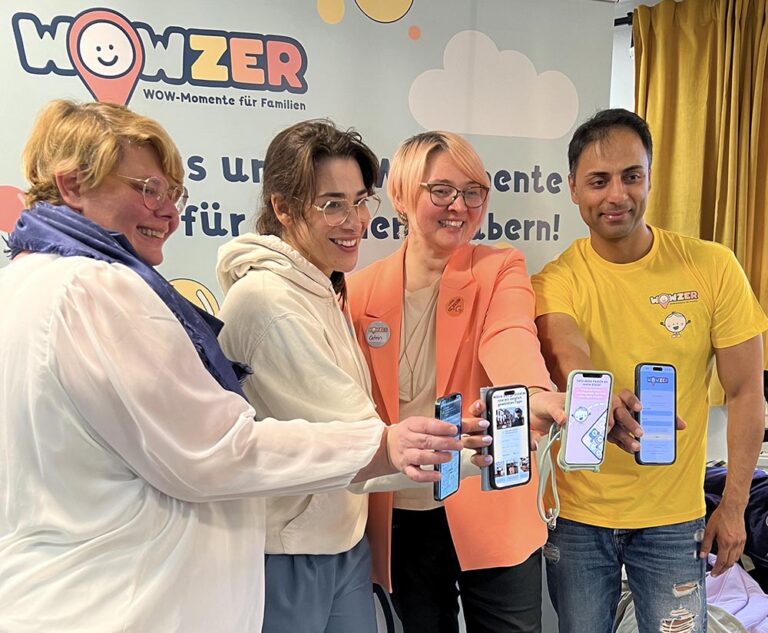 Die WOWZER App kommt bald - Einblick auf der WOWZER-Familienparty