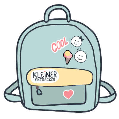 Rucksack für den Ausflug