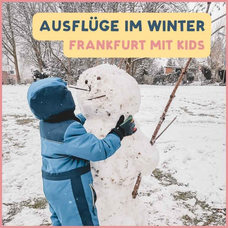 Ausflüge in Frankfurt im Winter mit Kindern: 4 einfache Ideen für den Februar